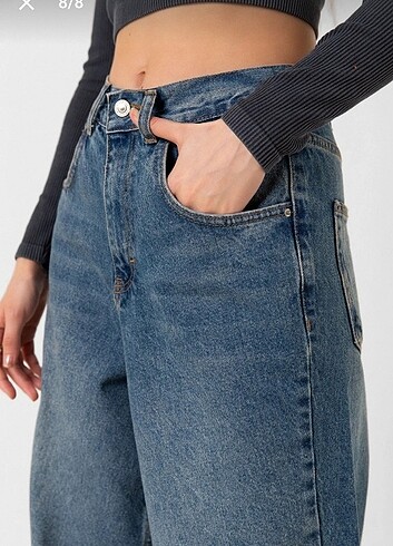 Trendyol & Milla Geniş Paça Rahat Baggy Jean Kadın pantolon 