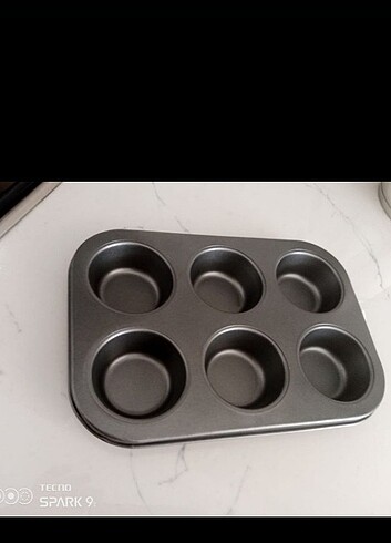 Sıfır muffin kabı