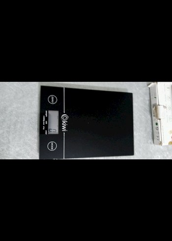 kiwi Dijital Mutfak Tartısı Siyah - Görsel 2