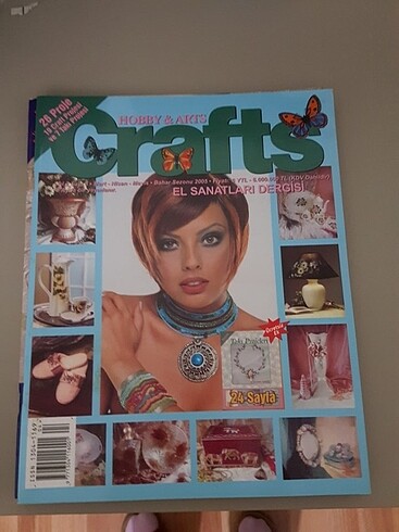  Beden Crafts hobi dergisi 3 adet