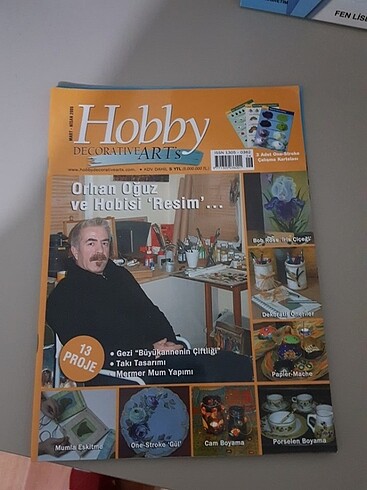 3 adet hobi sanat dergileri