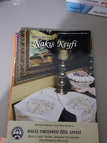  Beden 3 adet hobi sanat dergileri