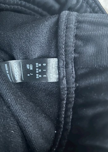 Orjinalll Adidas Siyah Fermuarlı Kadın Eşofman Altı - Görsel 2