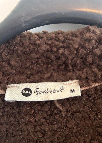 Kahverengi Süet Kadın Kürklü Ceket - Görsel 3