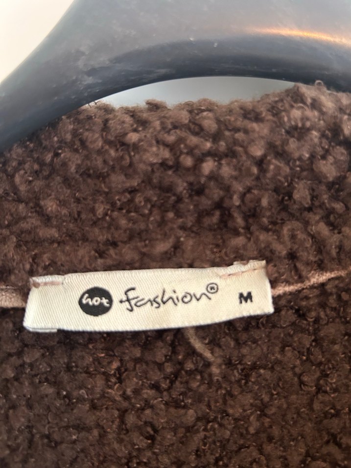 Kahverengi Süet Kadın Kürklü Ceket - Görsel 3