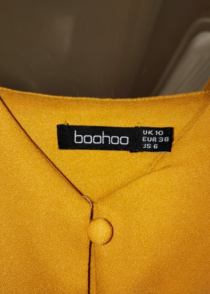 Booho marka hardal sarısı kıyafet  - Görsel 3