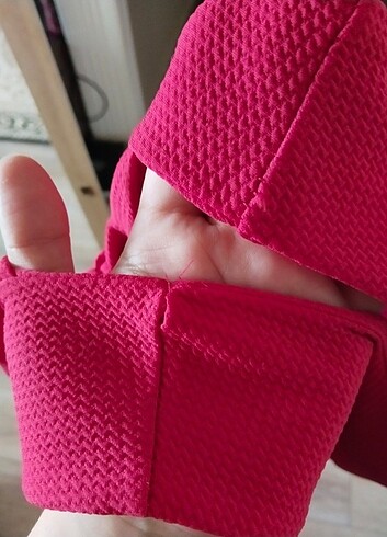 Kırmızı mini elbise abiye - Görsel 6