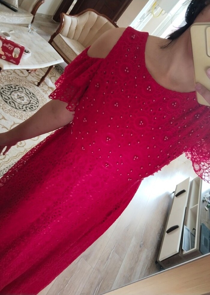 Kına nişan abiye elbise  - Görsel 5