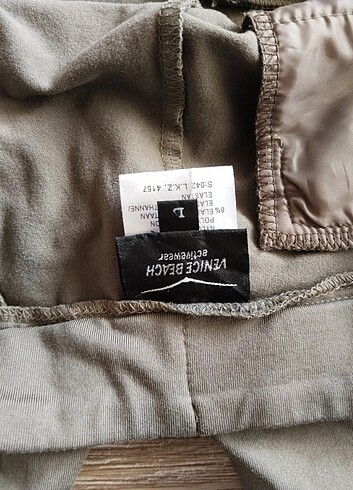 Düşük bel likralı pantolon - Görsel 5