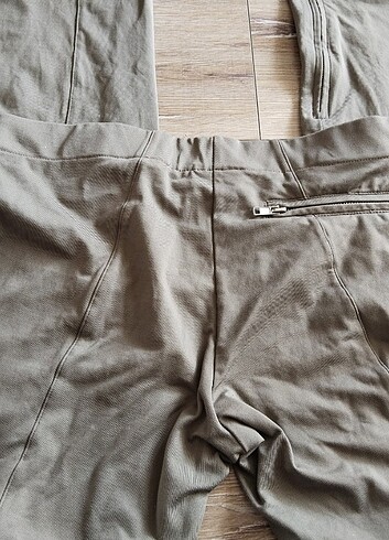 Düşük bel likralı pantolon - Görsel 6