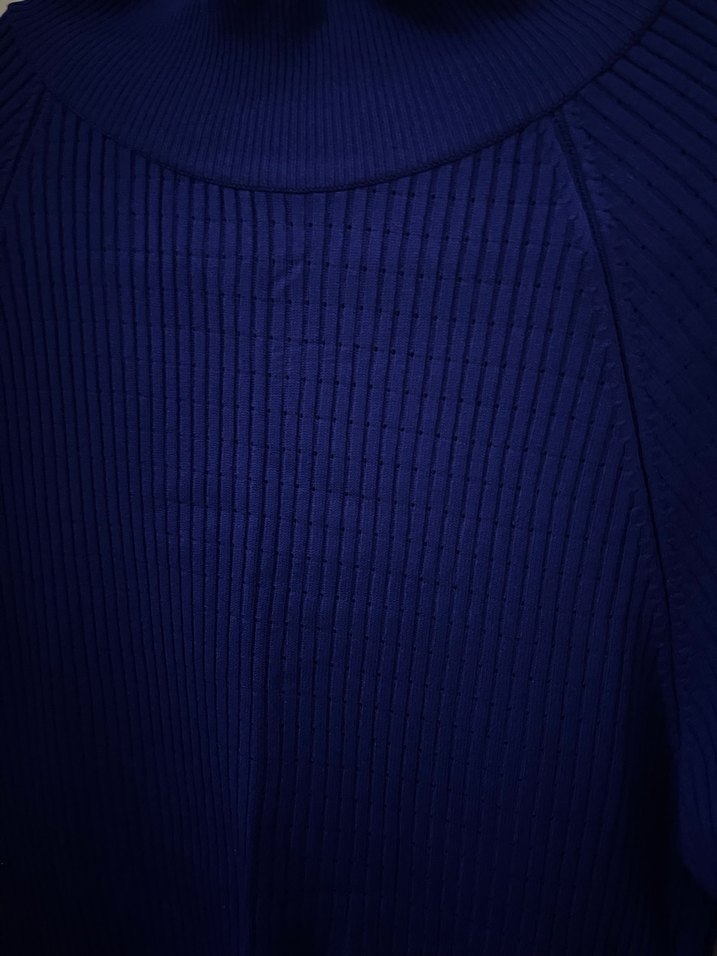 Mavi Kadın Boğazlı İnce Triko Kazak - Görsel 2