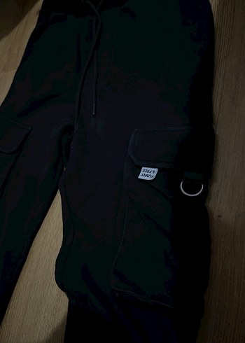 Siyah Kargo Eşofman Altı - Görsel 3