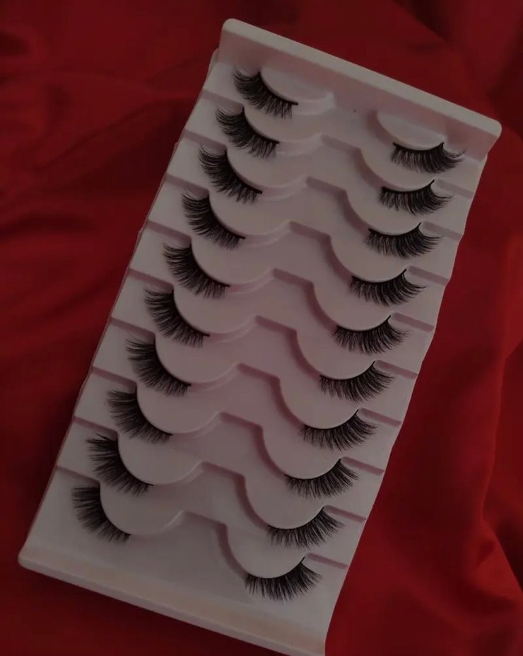 Yarım takma kirpik - Görsel 2