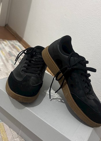 Siyah Kadın Sneakers - Görsel 2