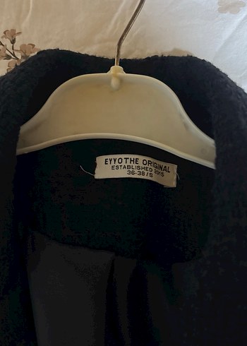 Düğmeli Siyah Midi Kadın Blazer - Görsel 2