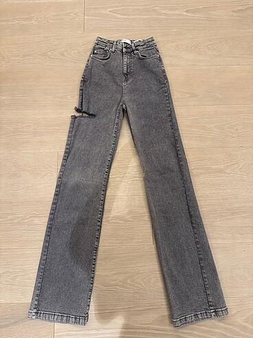 Bershka gri kot pantolon/ jean