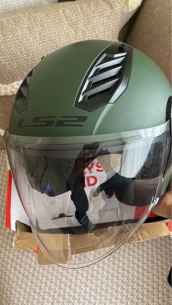 Airflow2 mat yeşil kask
