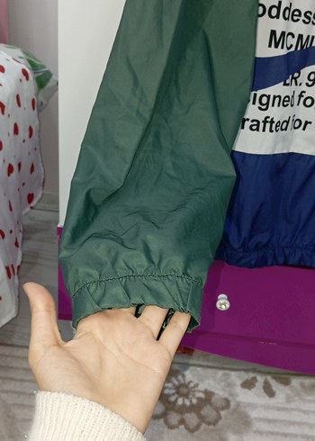 Erkek Kapüşonlu Rüzgarlık Fermuarlı Ceket - Görsel 4