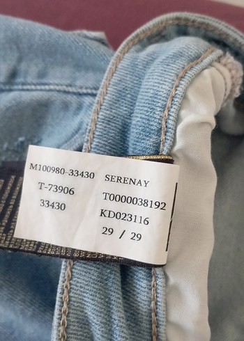 Günlük Mavi Denim Kadın Jean - Görsel 3