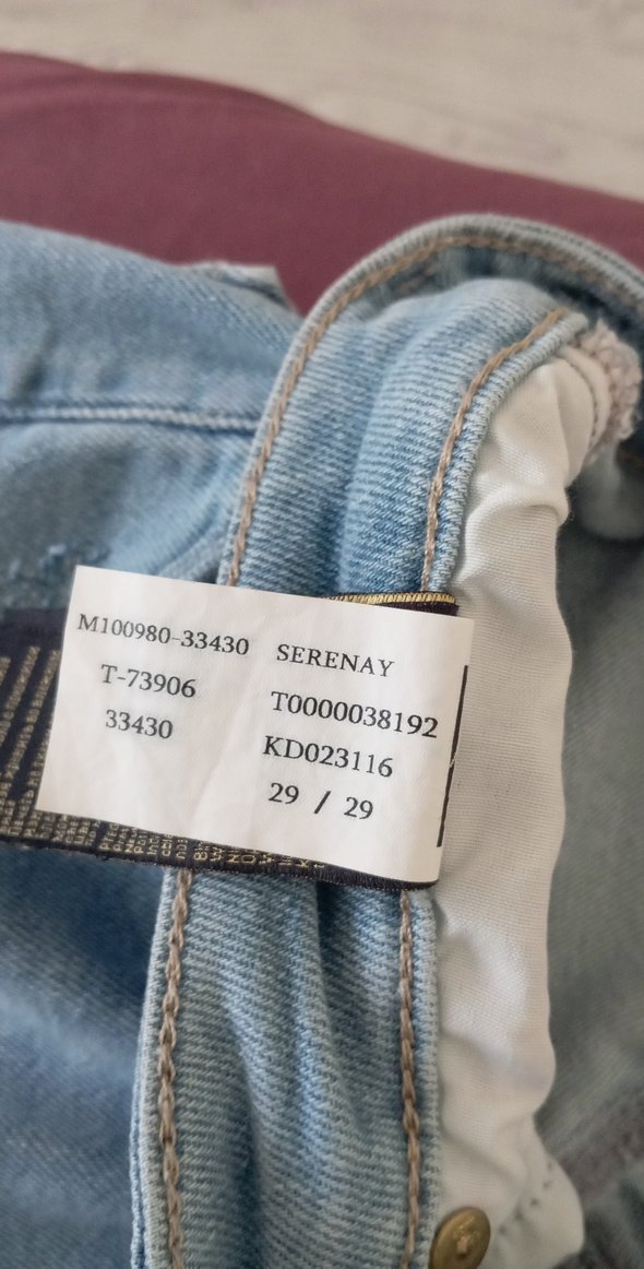 Günlük Mavi Denim Kadın Jean - Görsel 3