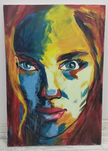 kadın portre - Görsel 2