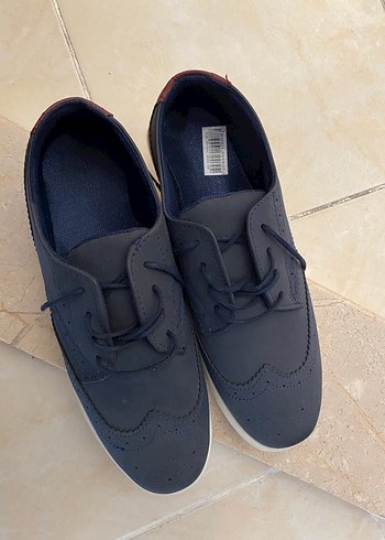 Lacivert Erkek Klasik Günlük Ayakkabı - Görsel 3