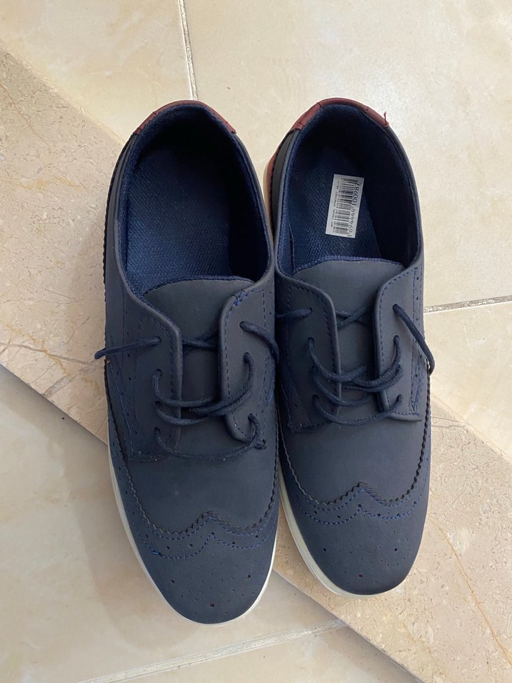Lacivert Erkek Klasik Günlük Ayakkabı - Görsel 2