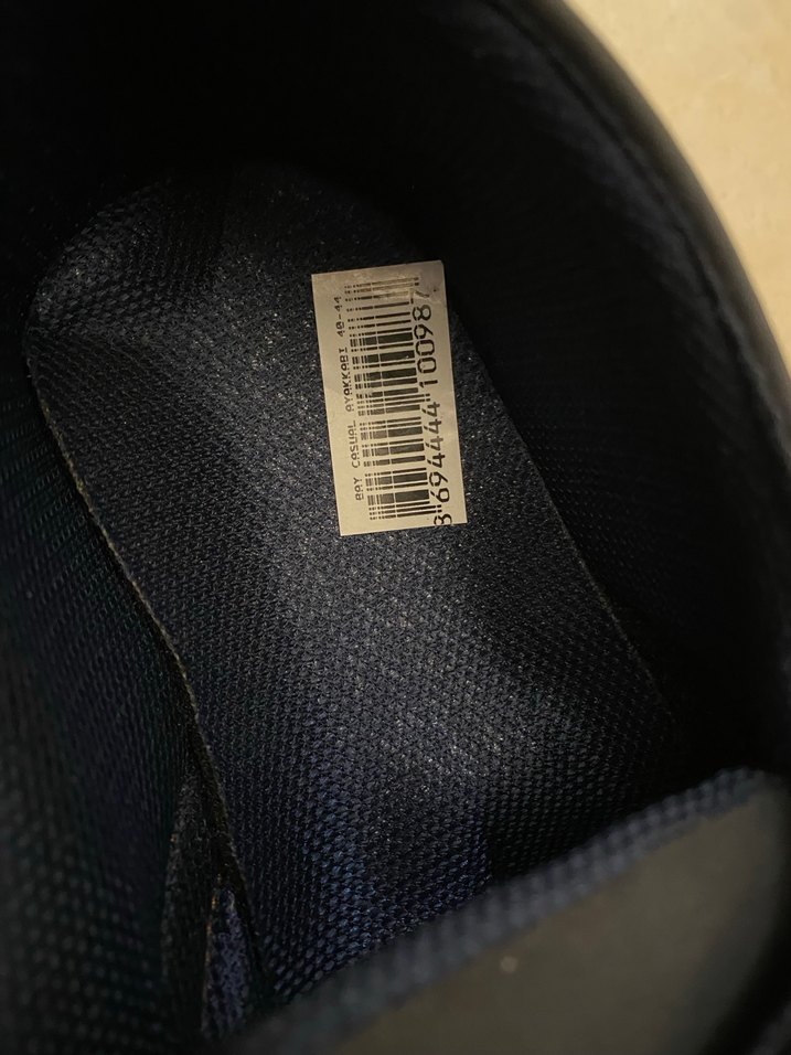 Lacivert Erkek Klasik Günlük Ayakkabı - Görsel 4