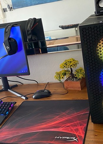 Monitör -Klavye-mouse-kasa-adaptör-kulaklık - Görsel 11