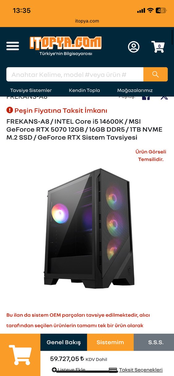 Monitör -Klavye-mouse-kasa-adaptör-kulaklık - Görsel 4