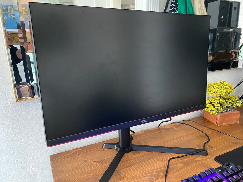 Monitör -Klavye-mouse-kasa-adaptör-kulaklık - Görsel 3