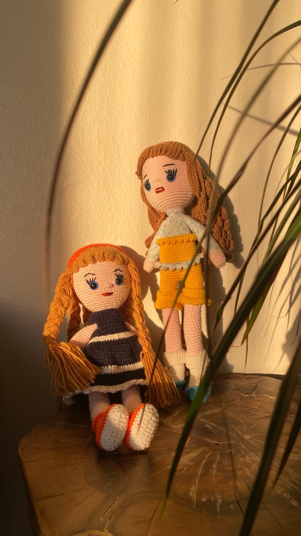 Renkli Örgü Bebekler - Görsel 2