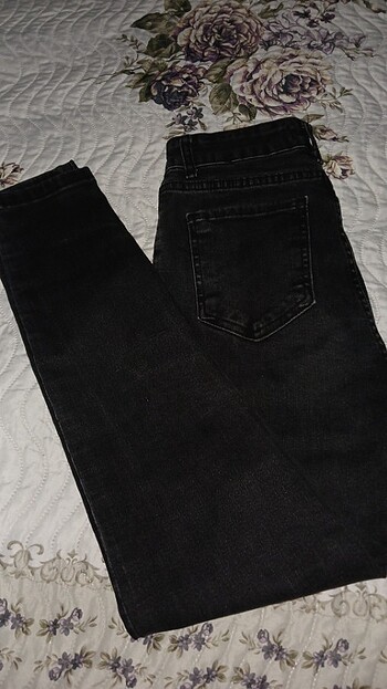 30 Beden siyah Renk SIYAH SKINNY JEAN