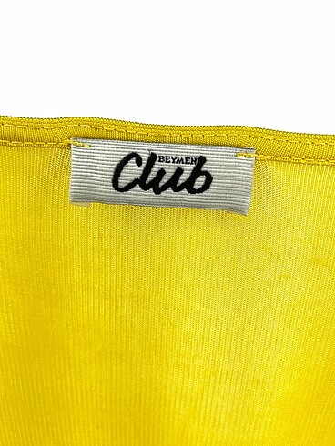 l Beden sarı Renk Beymen Club Uzun Elbise %70 İndirimli.