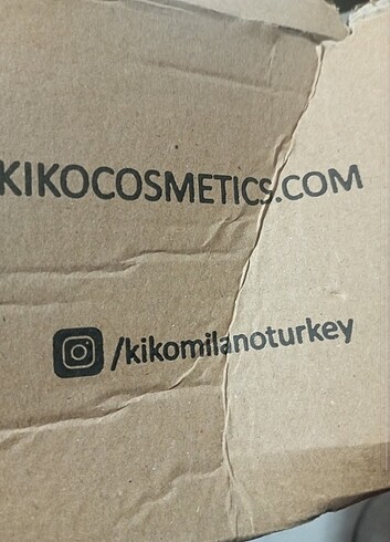 Kiko makyaj cantasi