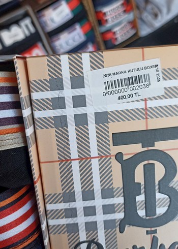 xl Beden kahverengi Renk Burberry Baskılı Kahverengi Erkek Boxer