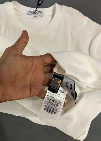 xl Beden Beyaz Pamuklu Erkek Tişört