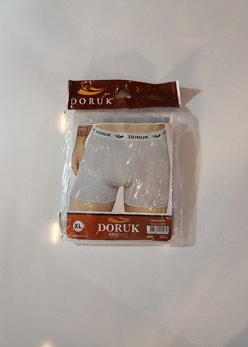 Erkek Bej Baskılı Mini Boxer