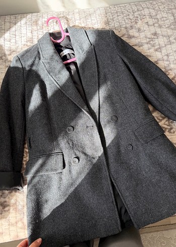 BERSHKA Yün blazer ceket - Görsel 2
