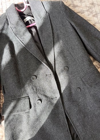 BERSHKA Yün blazer ceket - Görsel 3