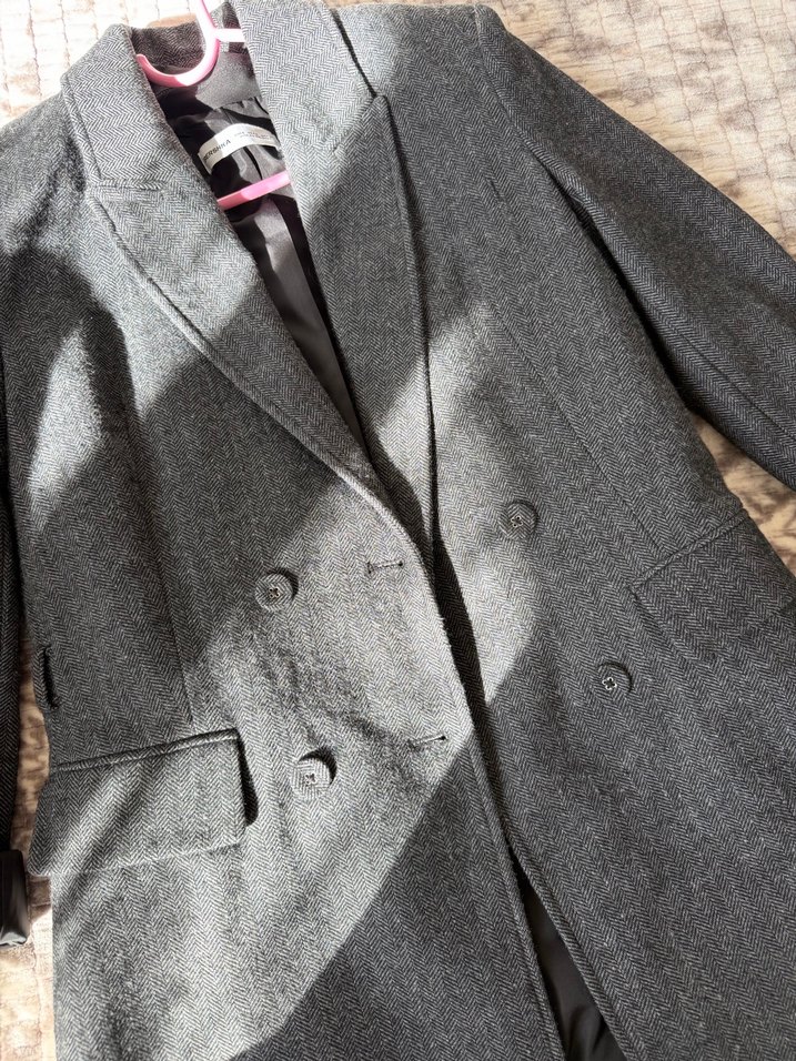 BERSHKA Yün blazer ceket - Görsel 3