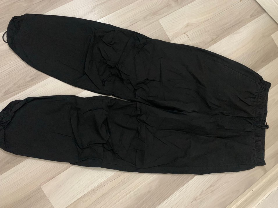 kadın rahat kesim paraşüt pantolon - Görsel 2