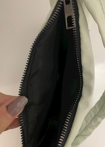 Minimalist Gri Kadın Çanta - Görsel 4