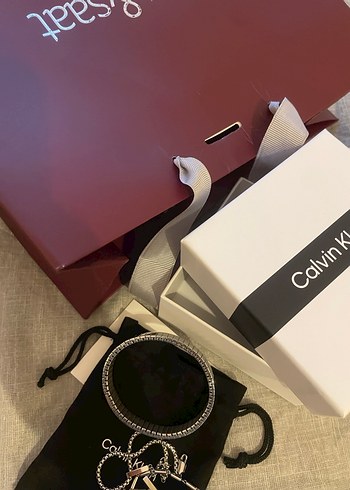 Calvin Klein Zincir Detaylı Beyaz Bileklik Seti - Görsel 5