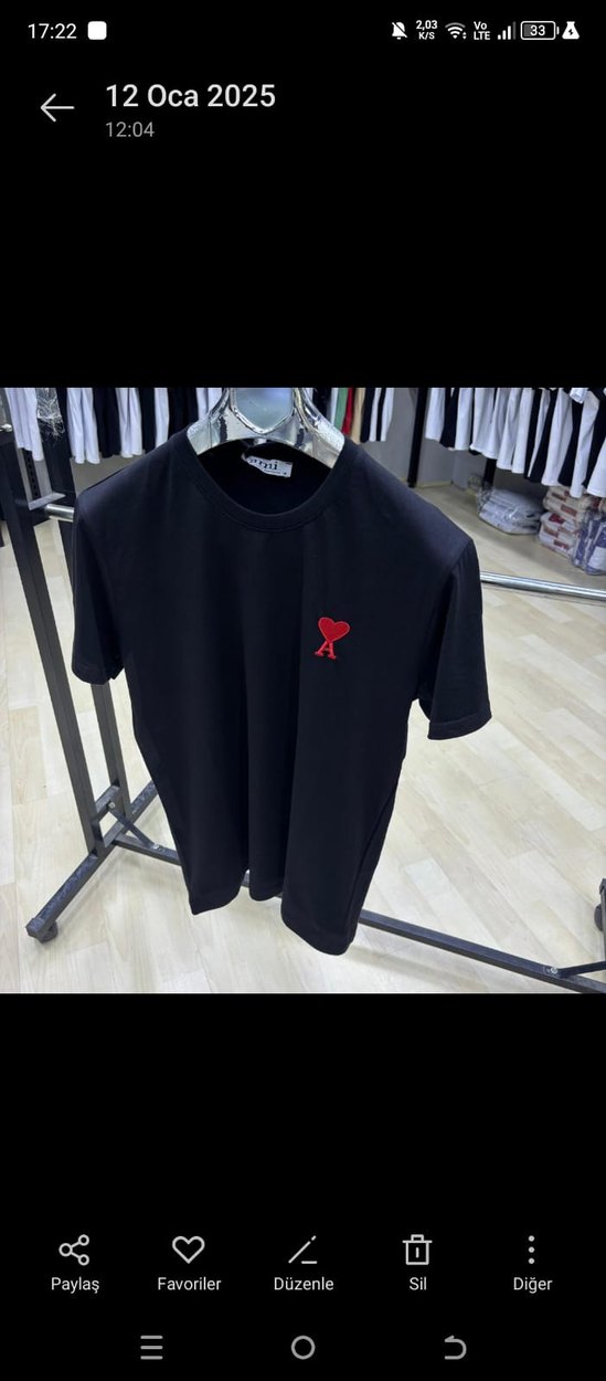 AMİ PARİS ERKEK TİŞÖRT - Görsel 2