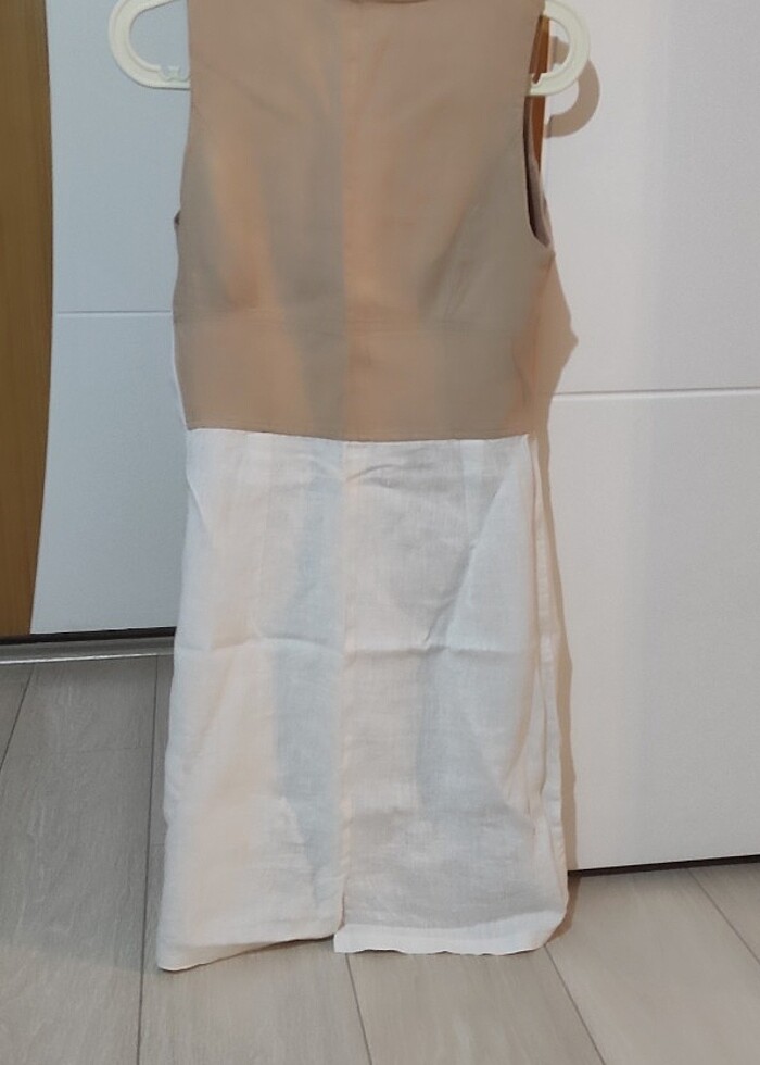 Keten elbise - Görsel 2