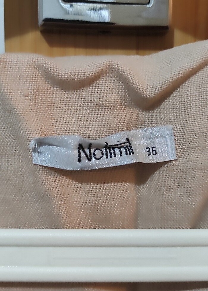 Keten elbise - Görsel 3