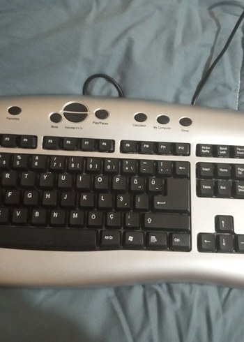 Gri Kablolu Klavye - Görsel 2