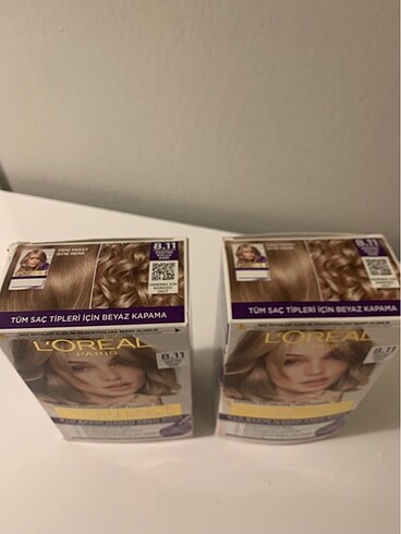 Loreal Paris Loreal 8-11 saç boyası 2 adet