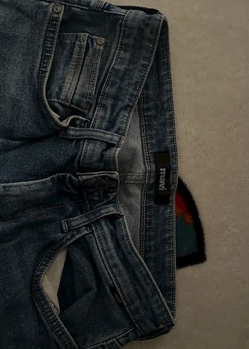 Mavi dar pantolon - Görsel 3